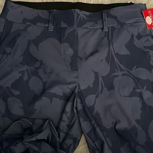 Spanx sunshine kick flare pant small floral print thumbnail 2