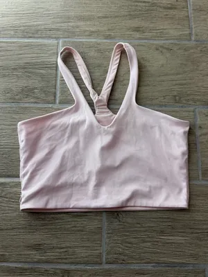 Lululemon pink strawberry milkshake sports bra thumbnail 7