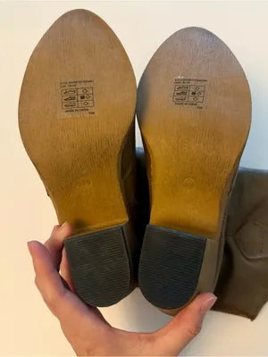 Charles Albert Taupe Slouchy Ankle Booties thumbnail 3