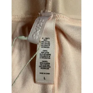 NWT SKIMS Logo Pointelle Legging Quartz Pink Size Large Viral Sold Out Cotton thumbnail 8