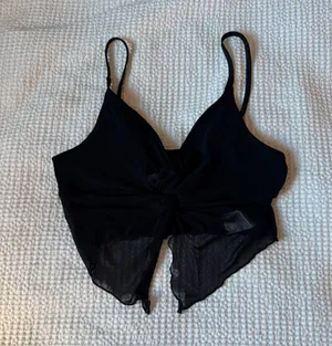 Black Mesh Top thumbnail 1