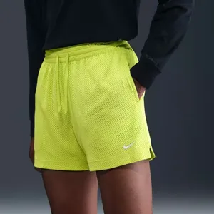 Nike Women's Essential Dri-Fit 4" Mesh Basketball Shorts in Cyber size XS NWT thumbnail 1