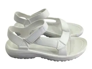 Teva Sandals Hurricane Drift Womens Sz 10 White Shoes Hook Loop Comfort Vacation thumbnail 1