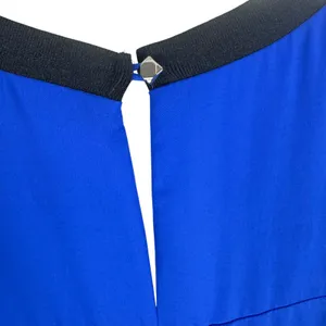 Rachel Rachel Roy Royal Blue Sleeveless‎ Line High Slit Midi Dress Size Large thumbnail 5