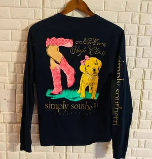 Simply Southern long sleeve tshirt size small thumbnail 2