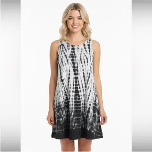 Hot & Delicious large tie die shift lounge dress thumbnail 6