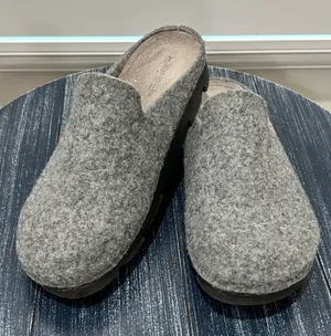 Flexus Platform Clogs Gray Size 9 thumbnail 2