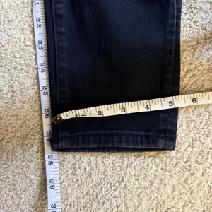 American Eagle Jeans Black Distressed Jegging Next Level Stretch Womens Size 14R thumbnail 7