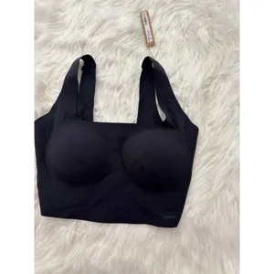 Skims Naked Scoop Tank Bra Onyx Size S-DD thumbnail 4