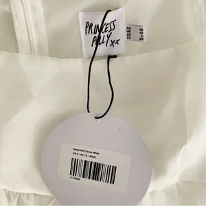 Princess Polly Alaya Shimmery White Mini Dress Sz 6 NWT Rush Sorority thumbnail 6