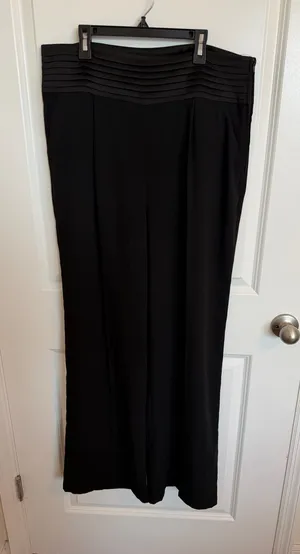 Naf Naf Wide Leg Dress Trousers Size 12 thumbnail 1
