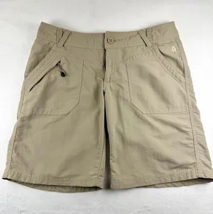 The North Face Women's Tan Outdoor‎ Performance Shorts thumbnail 1