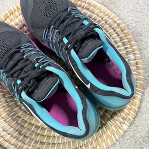 Nike Women’s Air Max 2015 Sneakers Shoes 698903-004 in Clearwater Black Purple 9 thumbnail 4