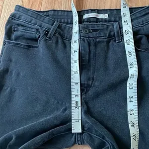 Levi's Jeans Womens 12 Gray Charcoal Mid Rise Skinny Cotton Ladies thumbnail 3