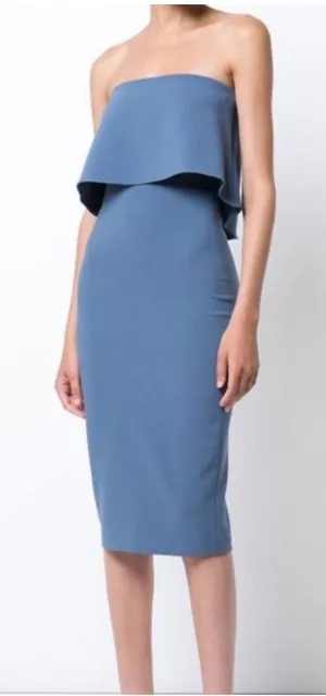 Likely Driggs Slate Blue Midi Dress size 2 thumbnail 1