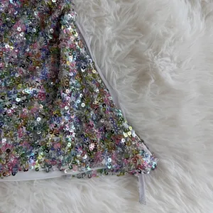 Lulus Multi-Colored Sequin Strapless Mini Dress thumbnail 2
