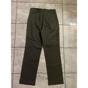 Reformation Olive Green High Waisted Straight Leg Pants Size 2P thumbnail 3