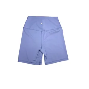 CRZ Yoga Blue Butterbreeze Biker Shorts SMALL 6" Inseam Fast Drying High Waisted thumbnail 5