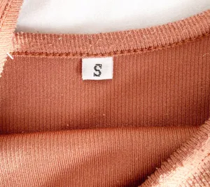 Terracotta Crop Top Orange Size XS thumbnail 2
