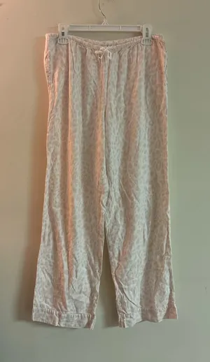 Victoria’s Secret Leopard Pajama Pants Small Elastic Waist Lounge thumbnail 1
