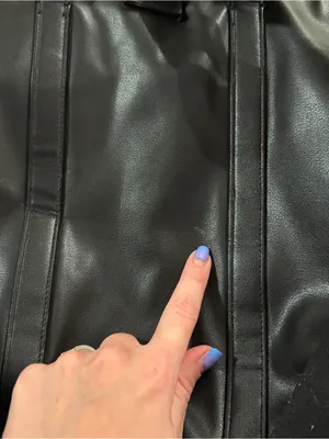 Victoria’s Secret Love Victoria Black Grommet Convertible Tote Backpack Y2K thumbnail 6