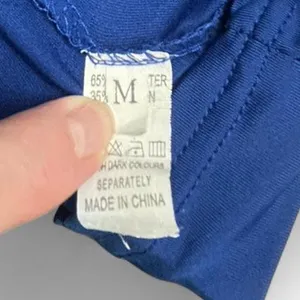 PINK Victoria's Secret Blue and Silver Jersey Top thumbnail 4