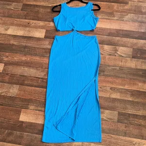 Princess Polly Blue Midi Dress thumbnail 2