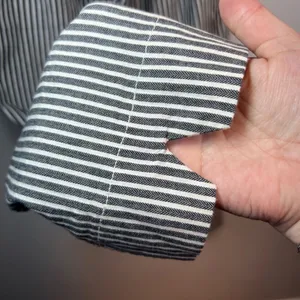 Brandy Melville John Galt Tilden Pants Black White Stripe High Rise School Small thumbnail 12