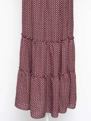 Max‎ Studio - London Printed Tiered Maxi Dress thumbnail 9