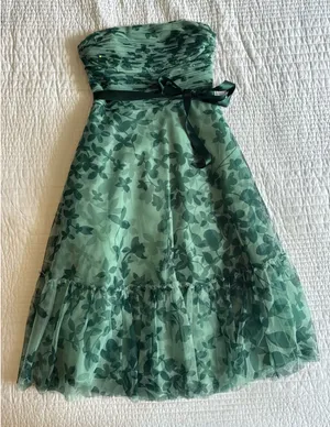 BCBGMAXAZRIA Women’s Green Dress thumbnail 1