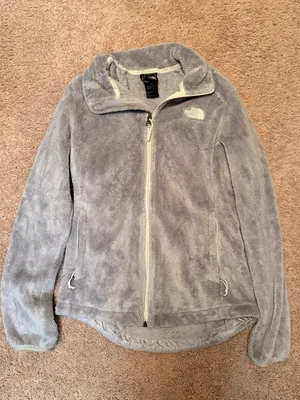 The North Face Gray Osito-Style Fleece Jacket thumbnail 1