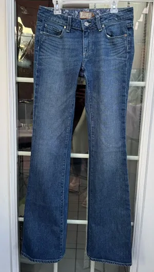 X😻PAIGE Hollywood Hills Flare Jeans thumbnail 1