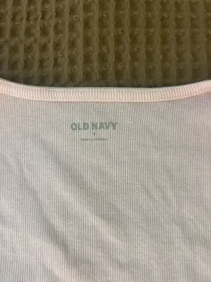 old navy woman’s pink square neck top in a size S thumbnail 2