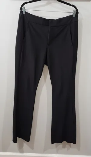Athleta Stella Flare Trousers Black Size 12 thumbnail 1