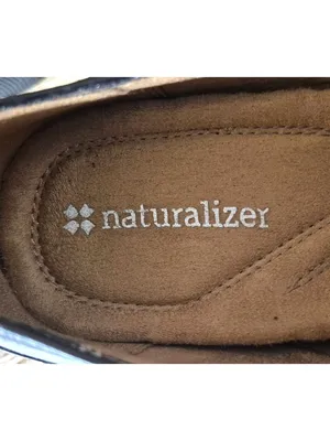 Naturalizer Black Leather Mary Jane Size 7.5M Adjustable Strap Comfort Shoes thumbnail 10