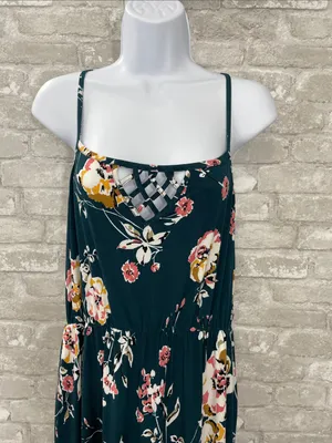 Maurices strappy neck floral maxi dress thumbnail 2