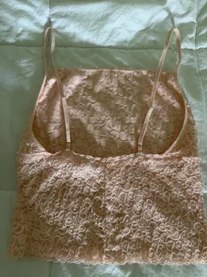 Pink heart lace cami Size M thumbnail 8