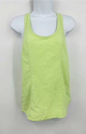 Lululemon Neon Tank Top Size Small Gym Workout thumbnail 1