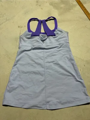 Lululemon purple Halter Active Tank built in bra thumbnail 6
