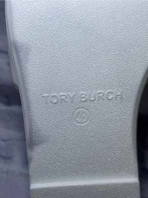 TORY BURCH Double T Sport Leather Slide Sandal Perfect White Size 9.5 (40) thumbnail 10
