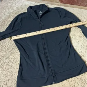 Prana Womens Granola Girl Supplex Full Zip Mock Jacket Size M RN124977‎ thumbnail 4