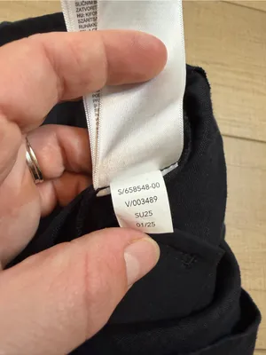 Athleta Retreat Linen Mid Rise 4” Shorts Black Size Large L Pull On Drawstring thumbnail 5