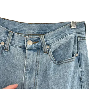 Unif High Rise‎ Tapered Mom Jeans Light Wash Denim Blue Women’s Size 27 thumbnail 9