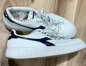 Diadora Game Step Sports Sneakers White Blue Women’s 8.5 thumbnail 1