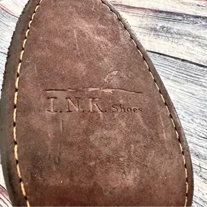 I.N.K. Shoes Vintage Brown Leather and Suede Western Style Booties​ thumbnail 11