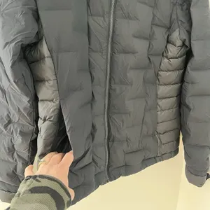 Mountain‎ Hardwear Stretch Duck Down Hoodie Puffer Jacket Black Ultralight M thumbnail 5