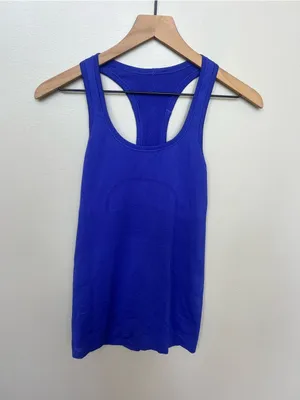 Lululemon Swiftly Tech Racerback Lazurite Blue Purple Size 6 thumbnail 5