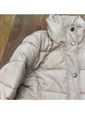 Abercrombie & Fitch Beige Puffer Jacket Womens XS thumbnail 2