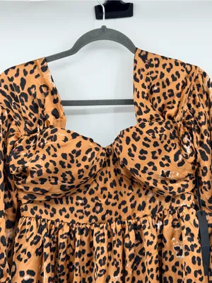 House of Harlow‎ 1960 x REVOLVE Burna Leopard Mini Dress M NWT $248 thumbnail 4