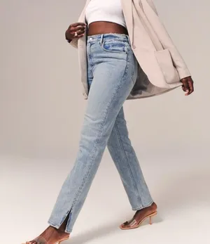 Abercrombie & Fitch The 90s Straight Ultra High Rise thumbnail 6